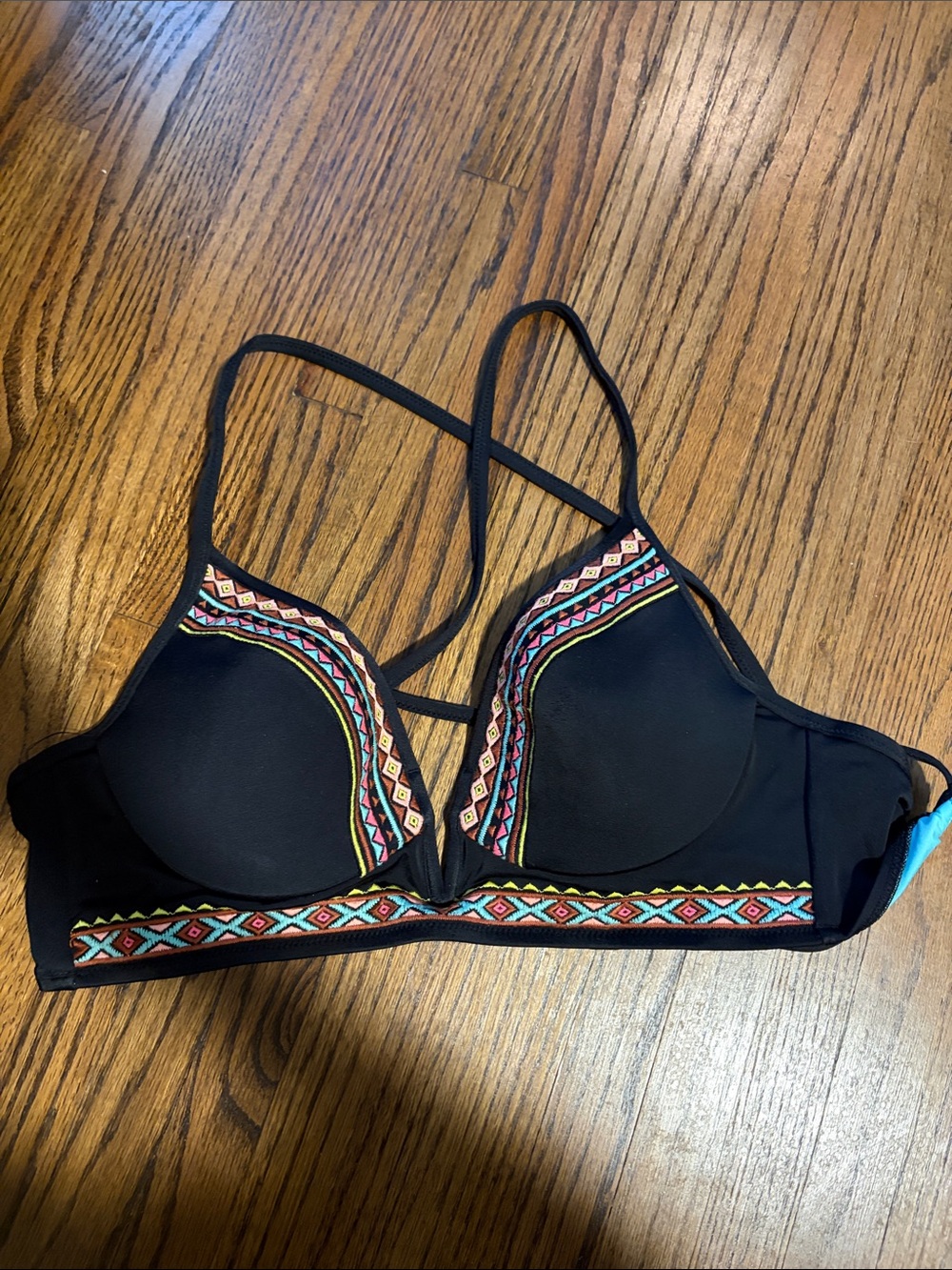 Black Swim Bikini top